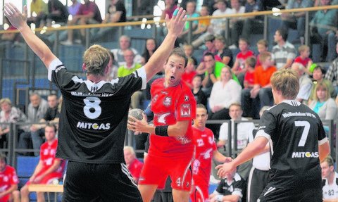 Str�letzky beim Wurf