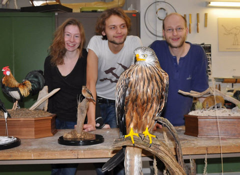Jan Panniger mit Romy Kreschel und Maurice Lunak Jan Panniger mit Romy Kreschel und Maurice Lunak
